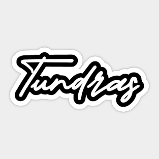 TUNDRAS Sticker